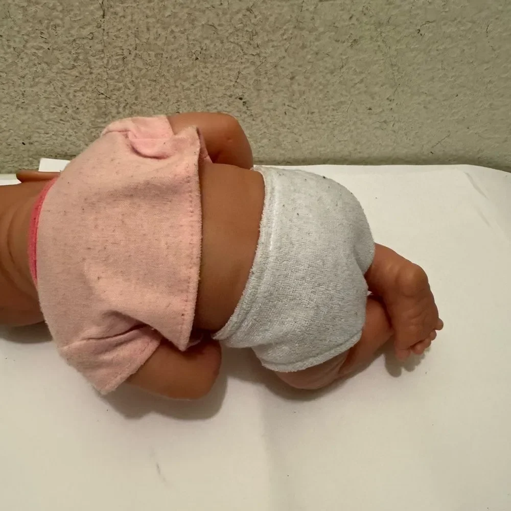 Berenguer 13” Newborn Baby Girl Doll Realistic Nude  Pink Kids Toys